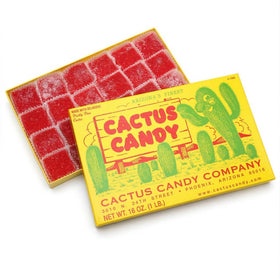 Cactus Candy Company prickly pear candy closeup highlights flavor and desert origins