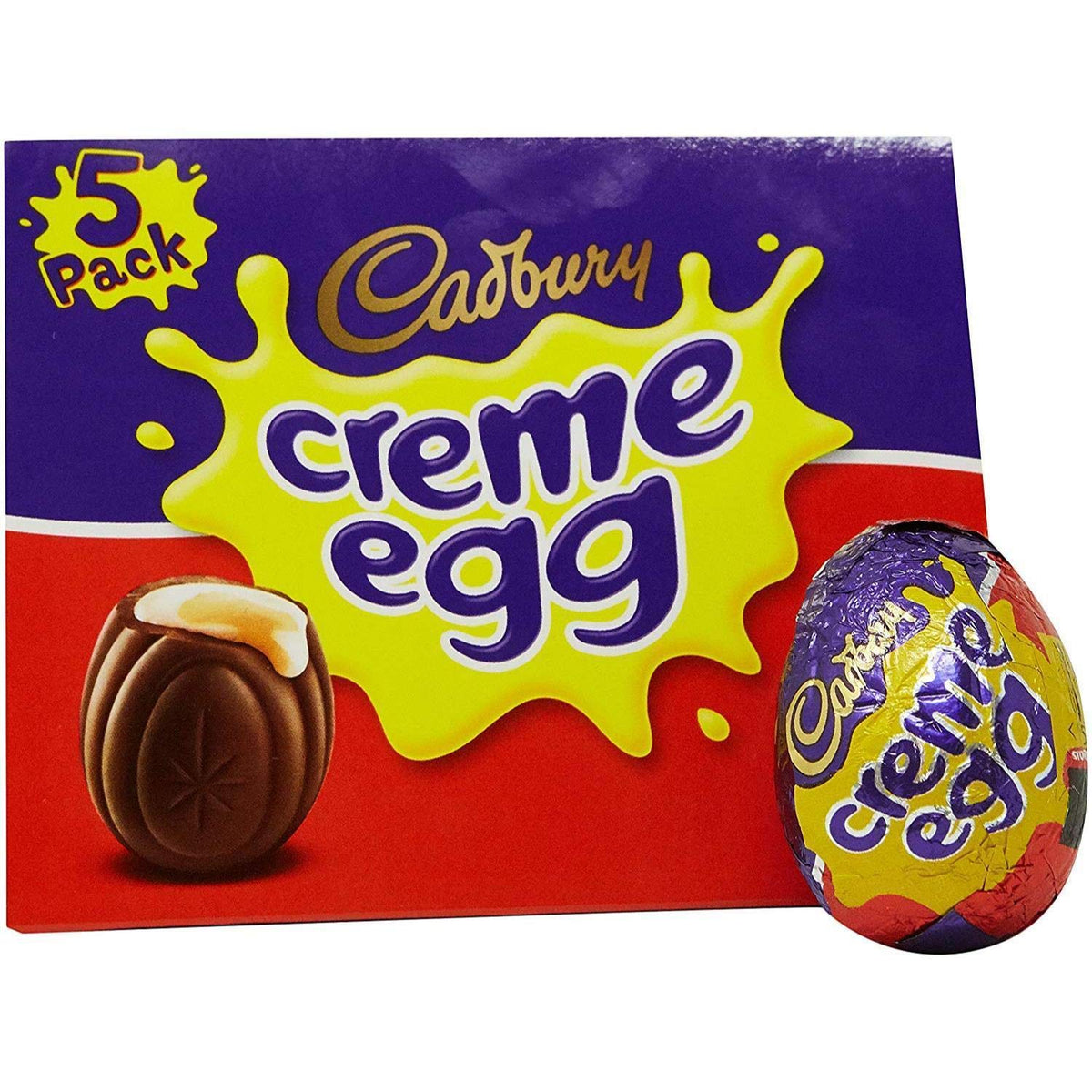 Cadbury Creme Eggs served on a plate makes a cozy teatime moment.