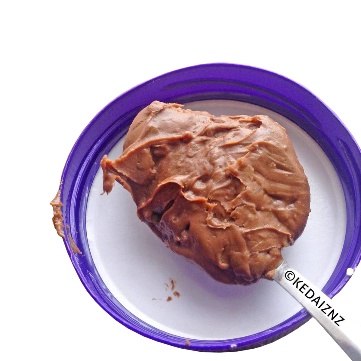 Cadbury Crunchie Spread melts smoothly over pancakes for extra flavor.