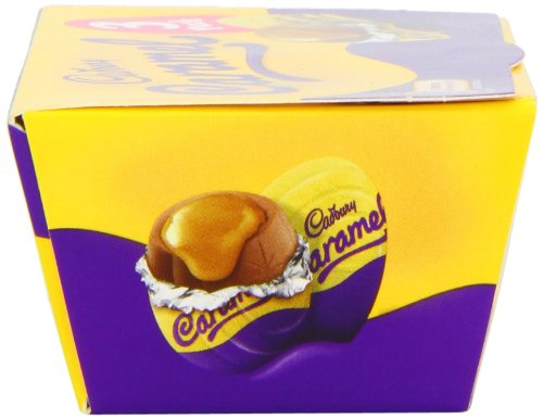 Cadbury Dairy Milk Caramel Eggs served on plate for sharing joy.