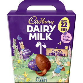 Cadbury Easter Egg Hunt Pack with foil-wrapped eggs for a festive party game