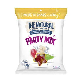 Cadbury NCC Party Mix 430g pack front, ideal for sharing at parties.