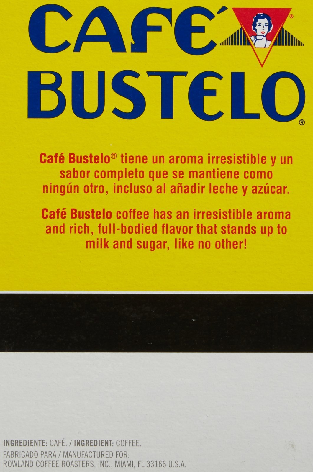 Cafe Bustelo 18-count US packaging ideal for daily coffee rituals.