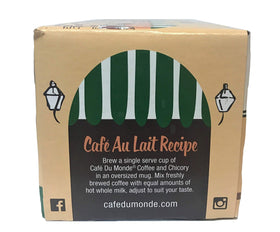 Cafe Du Monde includes 24 pods across two boxes for consistency.