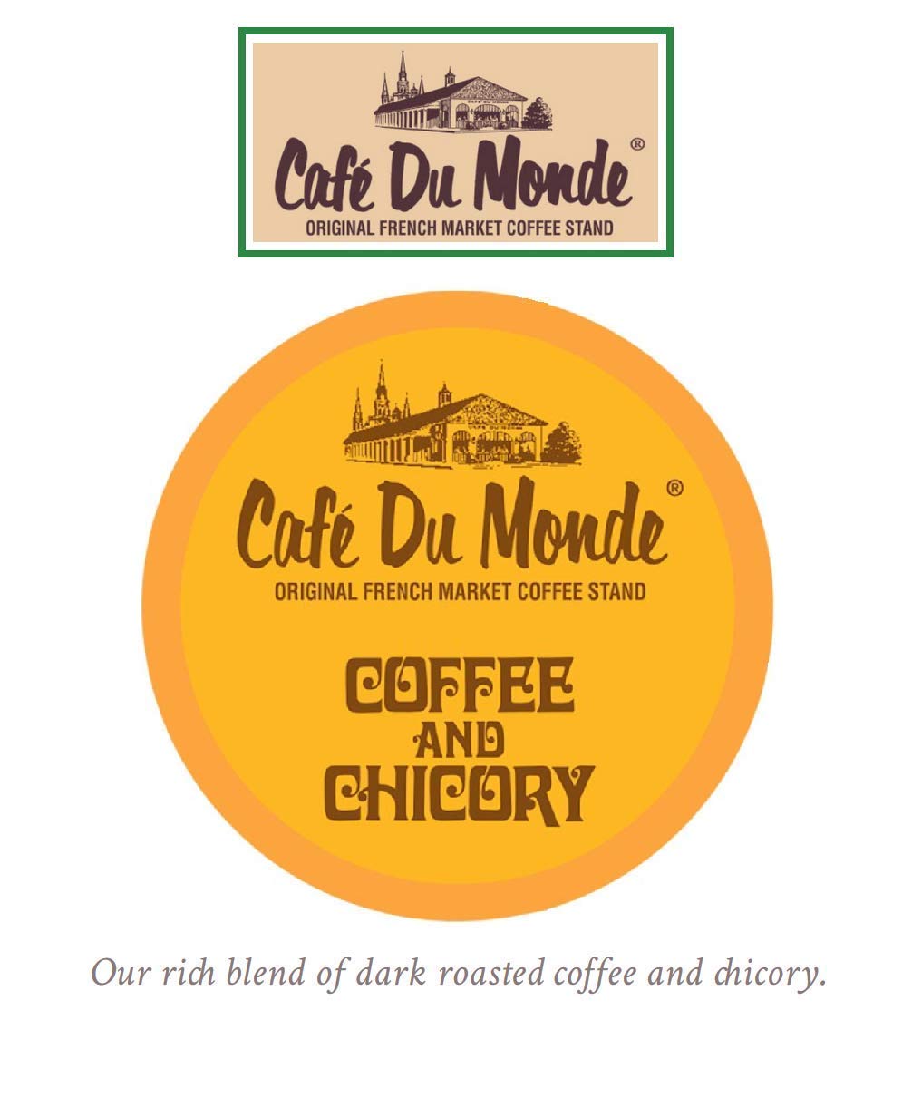 Cafe Du Monde Classic cafe au lait flavor with chicory notes.