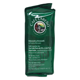 Café Lareño ground coffee in a steaming cup, ideal for a flavorful morning ritual.