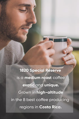 Freshness-preserving packaging of Café 1820 Special Reserve