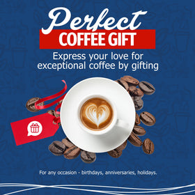 Cafe Aroma family-owned brand heritage highlights decades of quality.