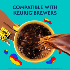 Iced Cafe Bustelo Dulce de Leche cup, refreshing and bold.
