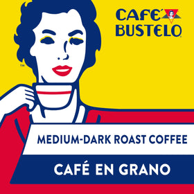 Cafe Bustelo Supreme cup with crema and rich flavor ready to enjoy.