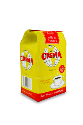 Cafe Crema Puerto Rico coffee bag, rich aroma for daily brew