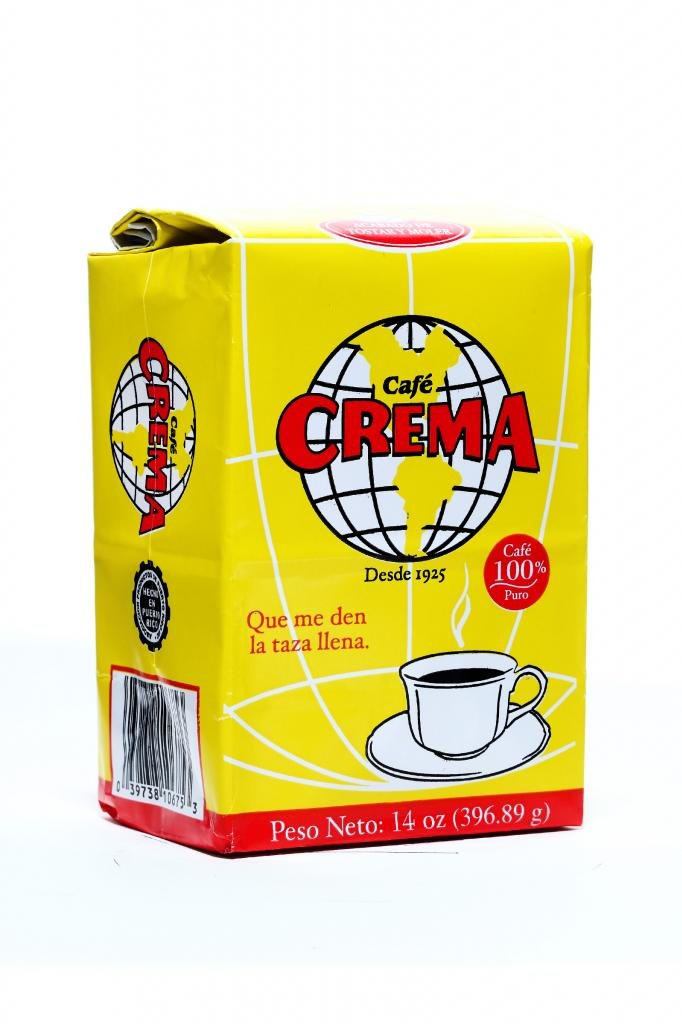 Cafe Crema Puerto Rico coffee cup, smooth flavor for balanced mornings