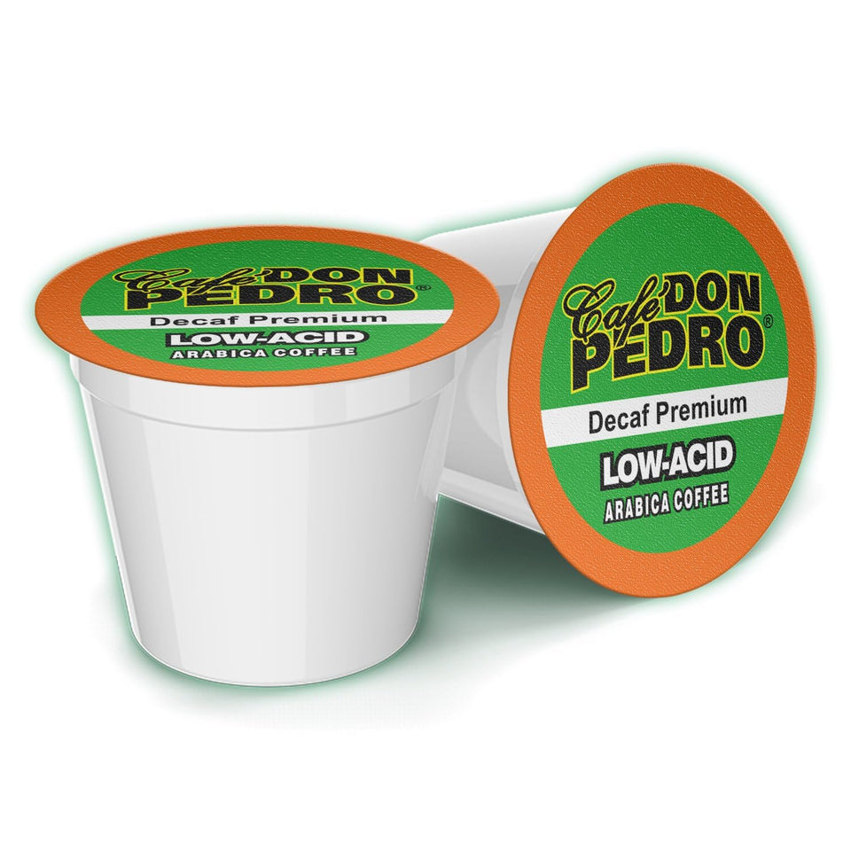 Cafe Don Pedro Breakfast Blend low acid pod for a smooth morning
