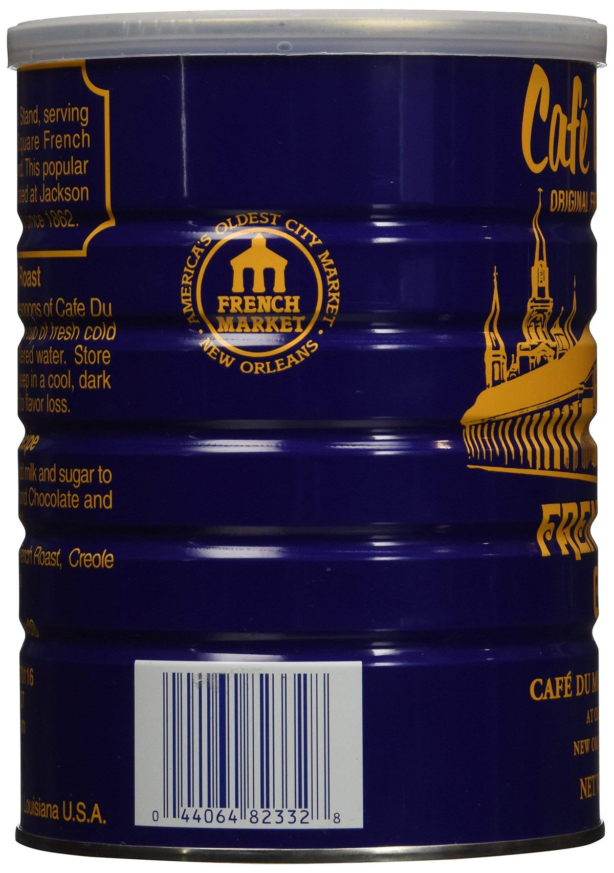 Cafe Du Monde 100 percent Arabica beans close-up for smooth brew