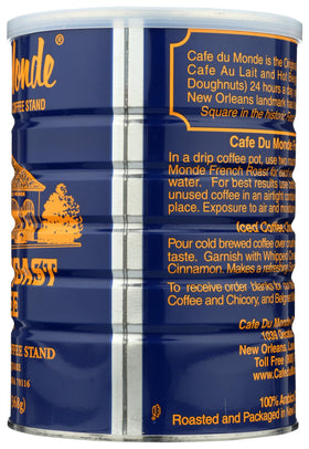 Cafe Du Monde packaging dimensions: 10.8 x 4.2 x 3.8 inches