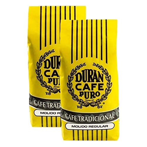 Cafe Duran Tradicional fresh roasted ground Panama coffee ideal for drip or pour-over.