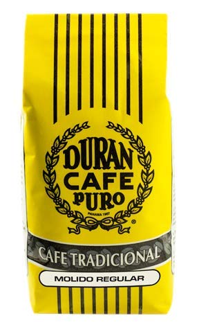 Cafe Duran Tradicional Regular ground coffee bag front view for daily use.