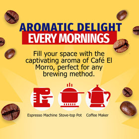 Cafe El Morro gift-pack dark roast coffee ideal for gifting