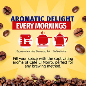 Cafe El Morro gourmet coffee journey invites you to savor Puerto Rican craft in every cup.