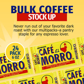Cafe El Morro roaster tracing 1961 tradition for depth of flavor.