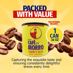 Cafe El Morro smooth finish enables versatile brewing for any time
