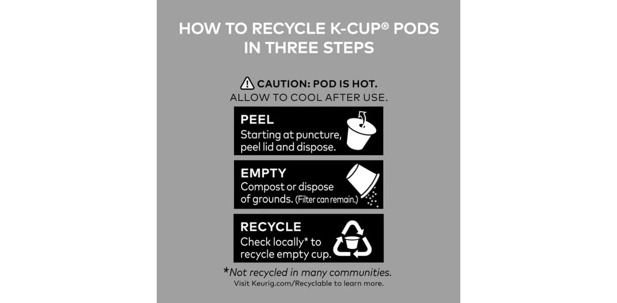 Cafe Escapes Chai Latte recyclable K-Cup icon on box
