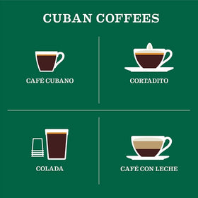 Cafe La Llave bulk packaging keeps freshness for home or office.