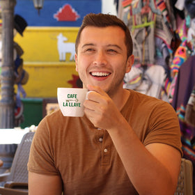 Cafe La Llave branding celebrating generations of family-crafted coffee