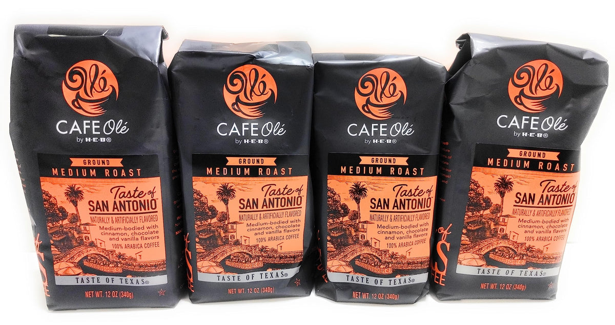 Cafe Ole Roasting Plant scene with coffee beans for a flavorful morning.