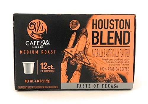 Cafe Ole Texas Pecan K-Cups: pecan aroma with smooth finish for everyday indulgence