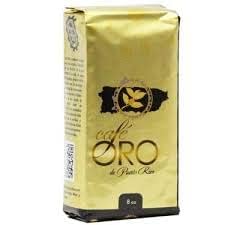 Cafe Oro de Puerto Rico brewed cup image, highlighting ready-to-use grounds for quick mornings.