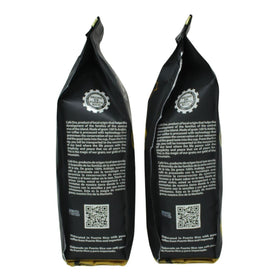 Cafe Oro Puerto Rico roasted beans glow, hinting at rich aroma for home brewing