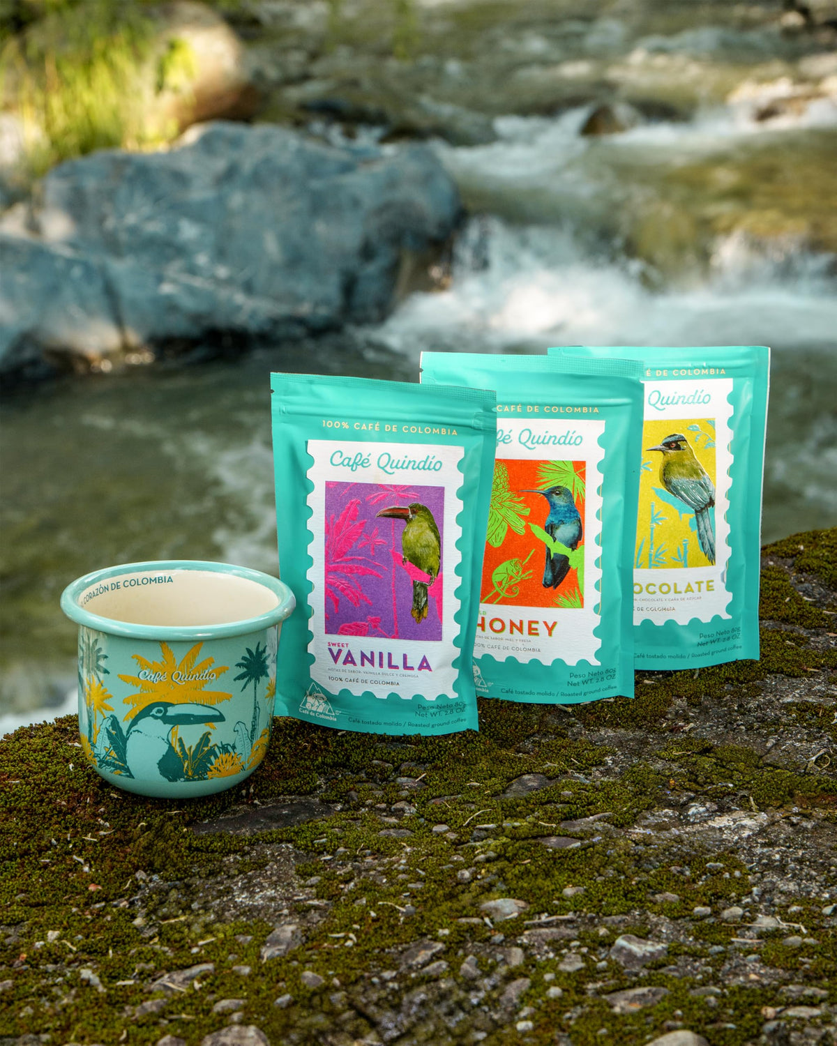 Cafe Quindio sourcing from Quindio farmers in local region.