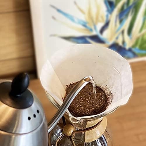 Cafe Quindio pour-over aroma rising as you brew.
