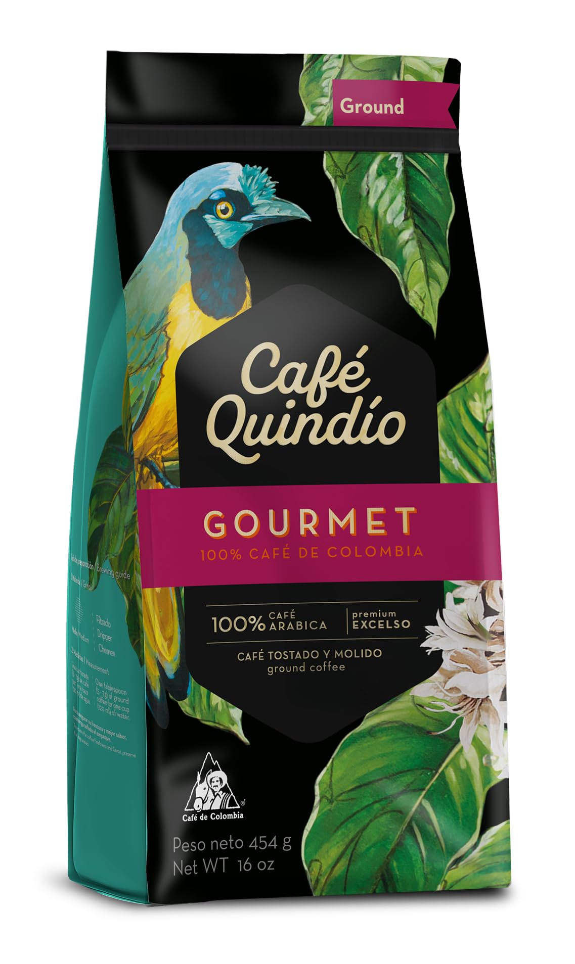 Cafe Quindio tasting notes suggest rich chocolate and sugarcane sweetness.