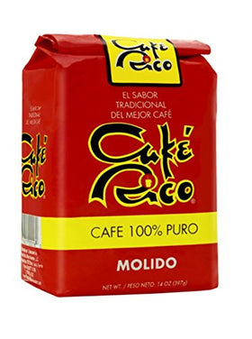 Cafe Rico coffee bags closeup with bold packaging and aroma hint