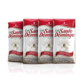 Café Santo Domingo INDUBAN 16 oz bag front view for daily mornings
