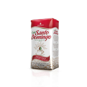 Cafe Santo Domingo INDUBAN 16 oz ground coffee bag, ideal for everyday brewing.