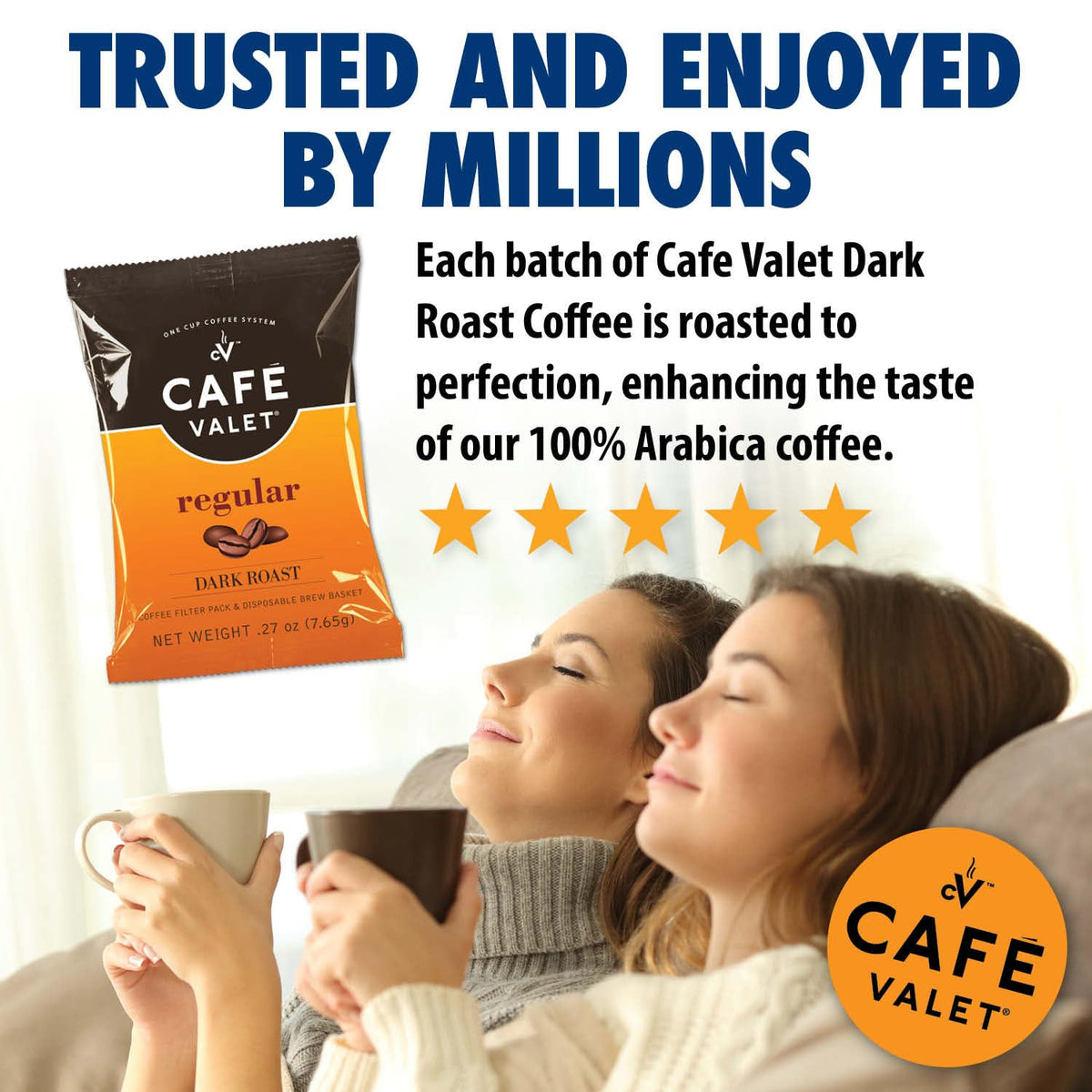 Cafe Valet ideal for hotel rooms, offices, or dorms