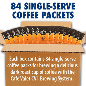 Cafe Valet one-cup brew-basket in use for a fast, clean cup