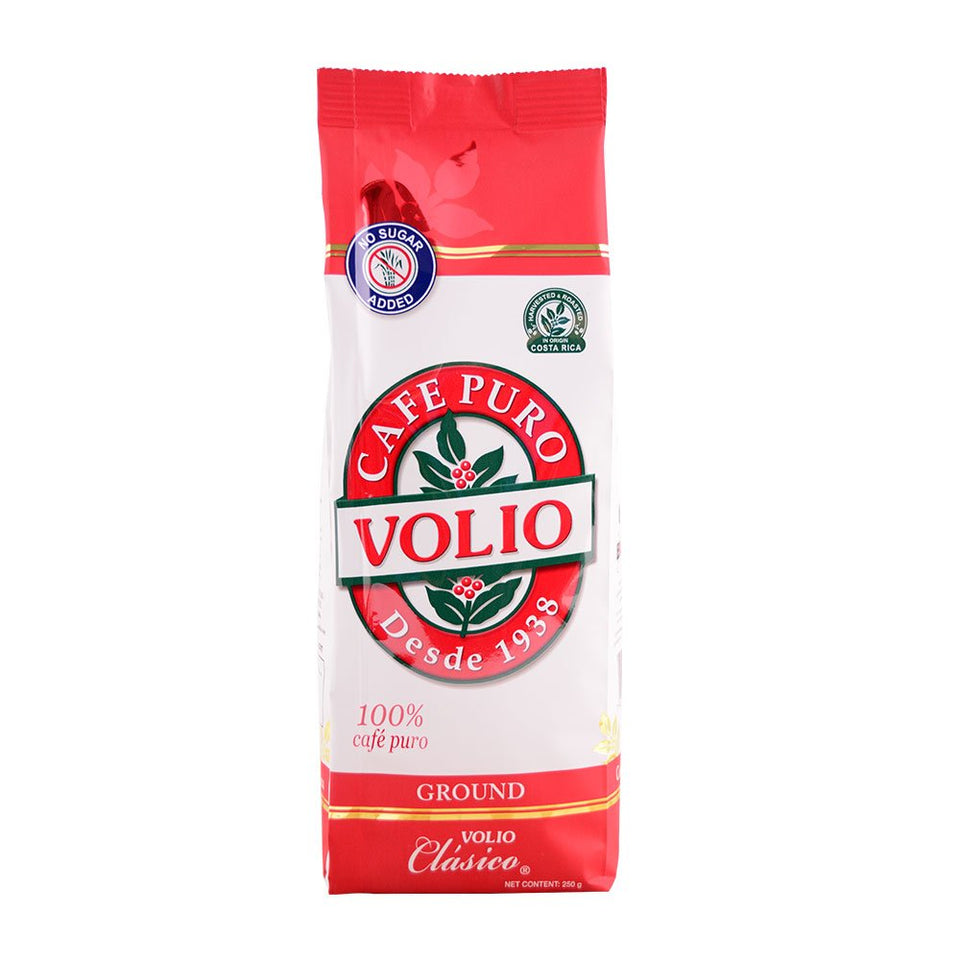 Cafe Volio Costa Rican ground coffee, rich aroma for a smooth morning brew