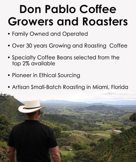 Cafe Don Pablo Brazil Cerrado cup shows chocolate notes and balance