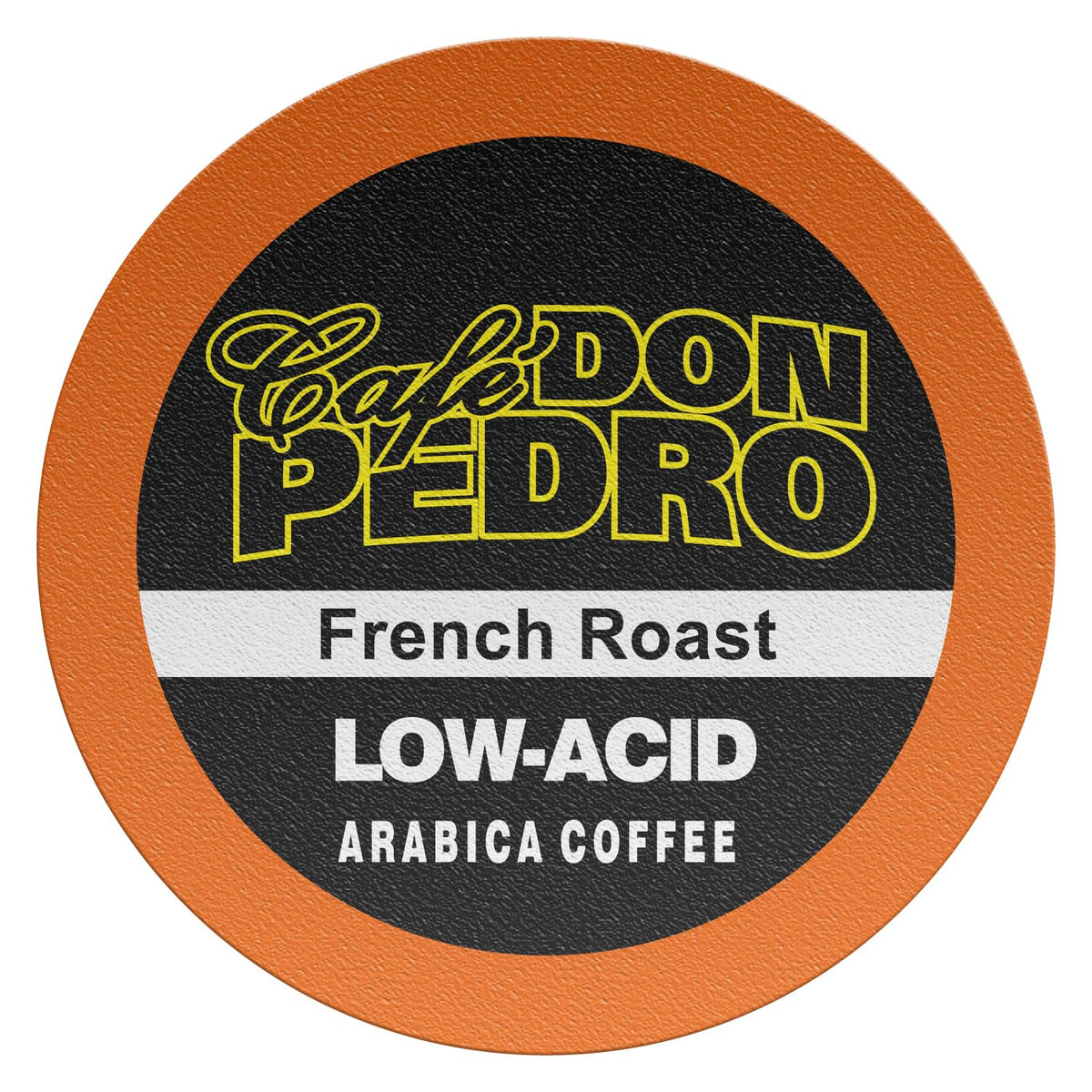 Cafe Don Pedro 100% Arabica pod, rich aroma and clean cup.