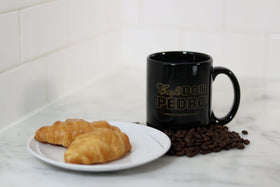 Cafe Don Pedro Donut Mate stone-ground Arabica beans for a rich aroma.