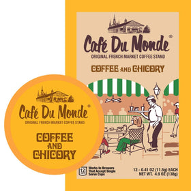 Steaming cup with rich aroma evokes New Orleans cafe experience