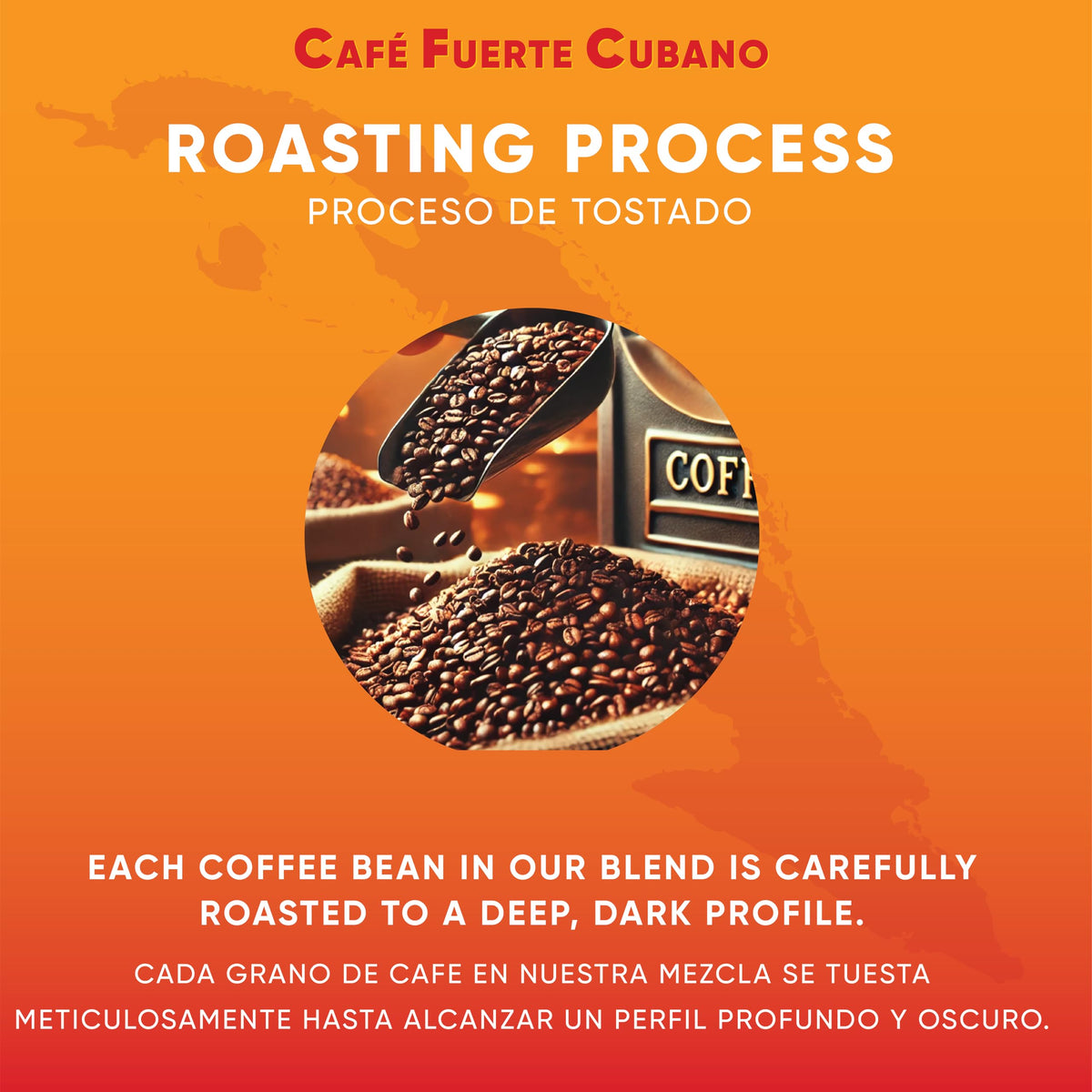 Café Fuerte Cubano rich crema espresso shot delivering bold flavor