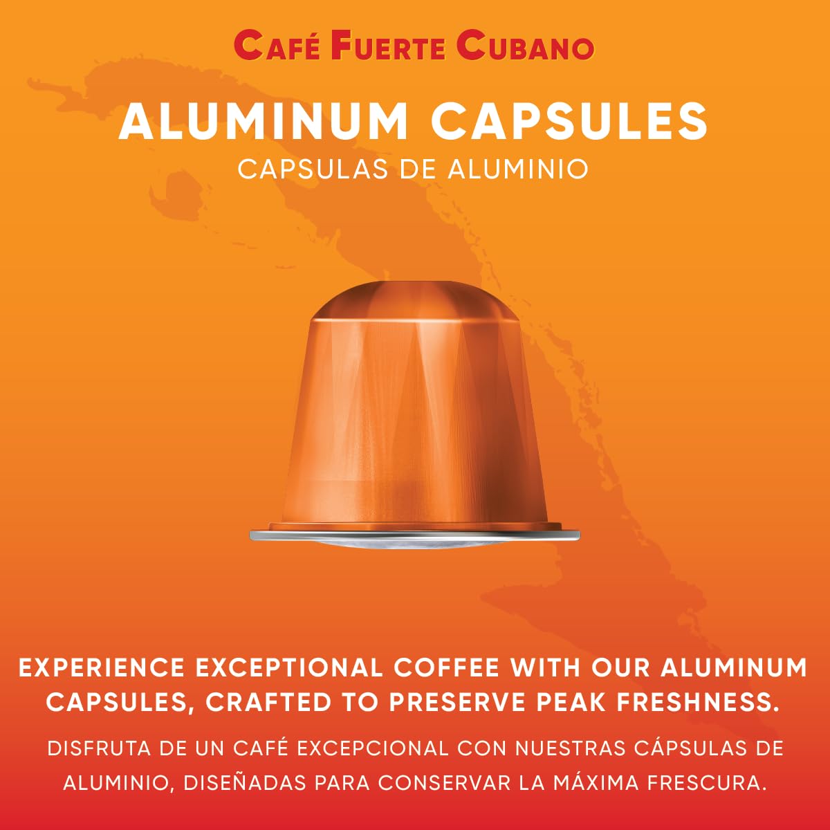 Café Fuerte Cubano with turbinado sugar pairing highlighting caramel notes