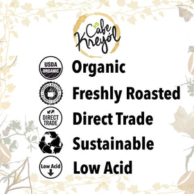 Cafe Kreyol direct-trade coffee from Haiti promotes sustainable farming and fairer wages.