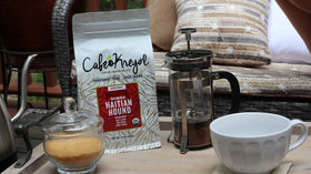 Cafe Kreyol small-batch roasting process delivers consistent depth and cocoa notes.