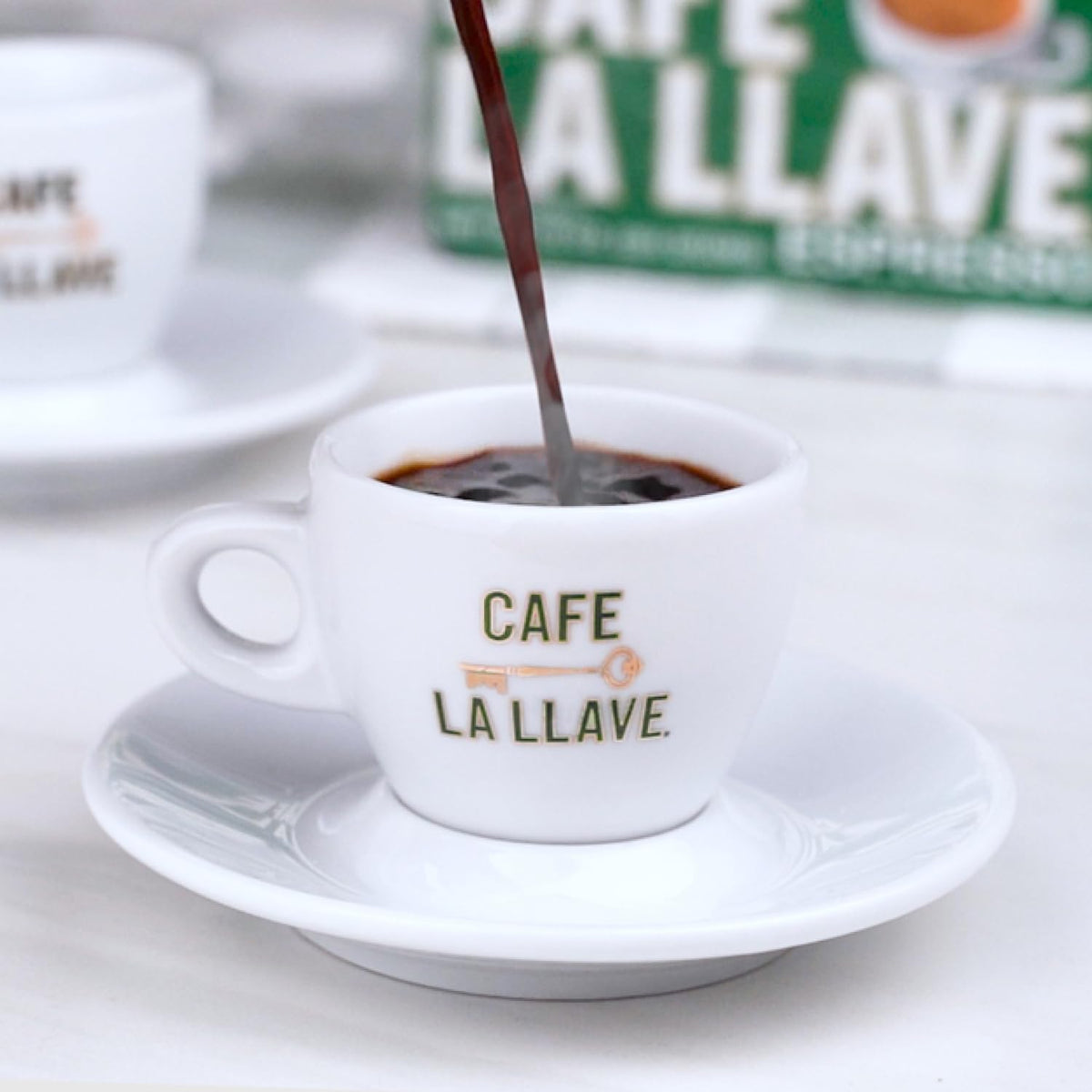 Cafe La Llave moka pot brew captures authentic Cuban flair and strong extraction.